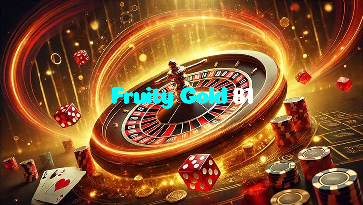 Fruity Gold 81 casino presented on mobile device in Pakistan with slots and live games